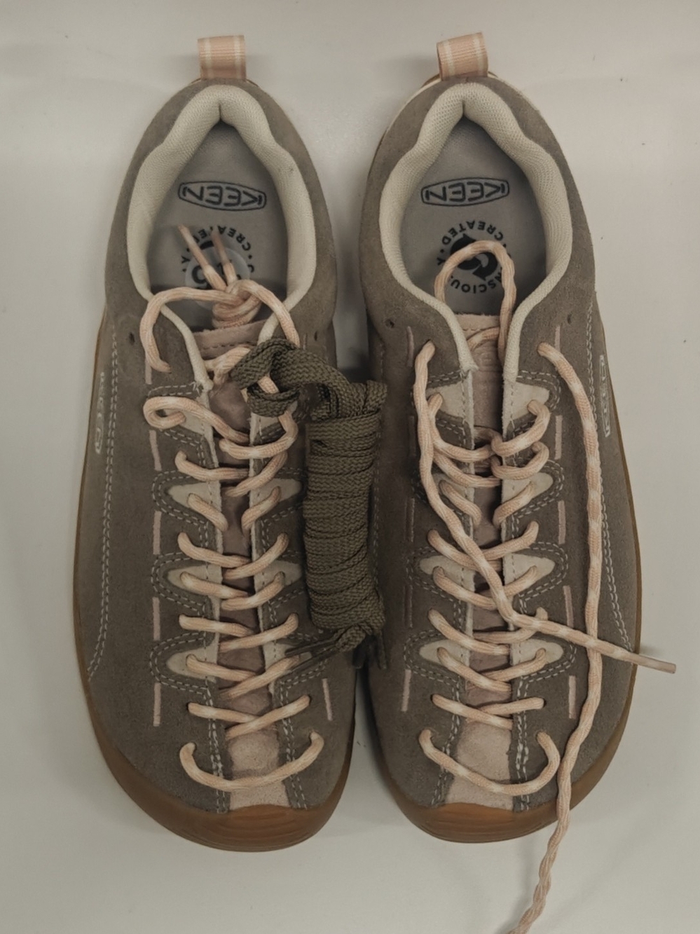 KEEN Jasper Suede Approach Sneakers Men’s US 9.5 EU 42.5 Brown Hiking Shoe - Picture 9 of 12